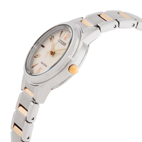 NWT Authentic Citizen Lady Copper Dial Two-Tone Watch - Picture 2 of 3